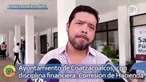 Ayuntamiento de Coatzacoalcos, con disciplina financiera: Comisión de Hacienda