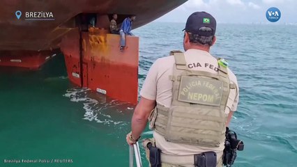 Nijeryalı göçmenlerin geminin dümen yelpazesinde 14 gün süren tehlikeli yolculuğu