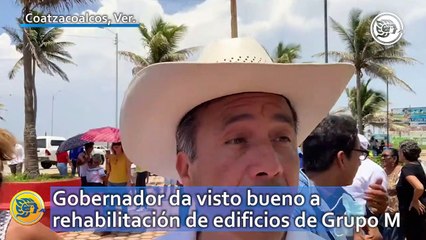 Gobernador da visto bueno a rehabilitación de edificios de Grupo M