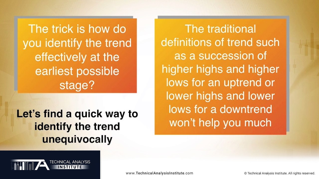 The Easiest Way To Identify The Trend