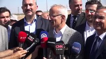 Le ministre Uraloğlu a mené des enquêtes à la jonction de l'hôpital de la ville de Gaziantep.