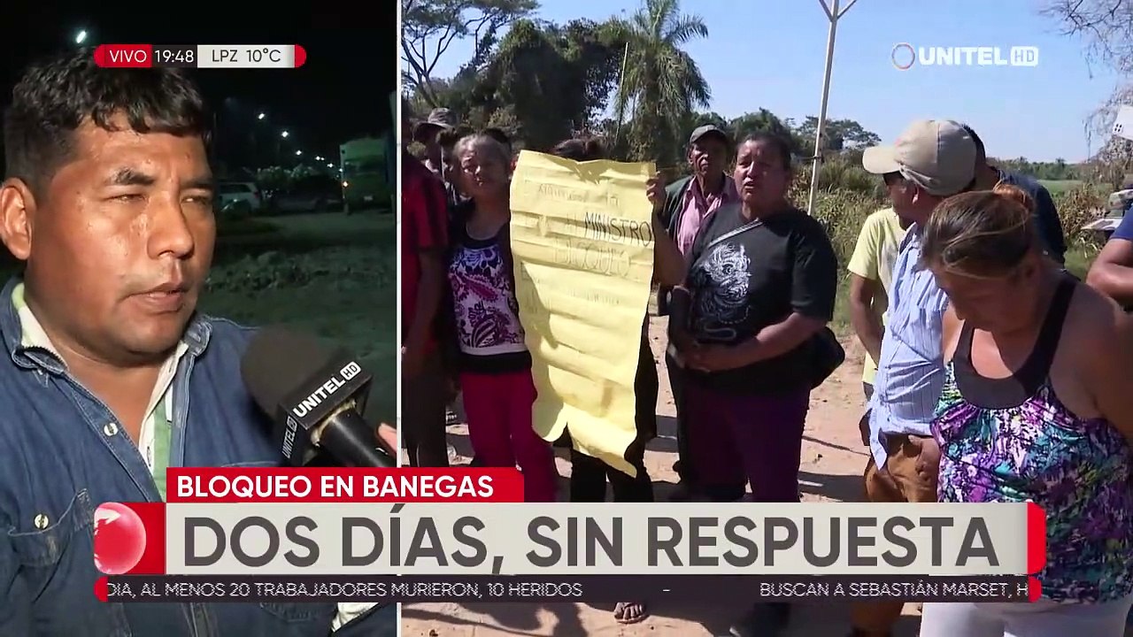 Piden presencia de autoridades de Gobierno y Gobernación en bloqueo en Puente Banegas