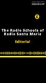 EDITORIAL EN INGLÉS | THE RADIO SCHOOLS OF RADIO SANTA MARÍA