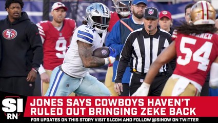 Jerry Jones Says Cowboys Haven’t Ruled Out Bringing Ezekiel Elliott Back
