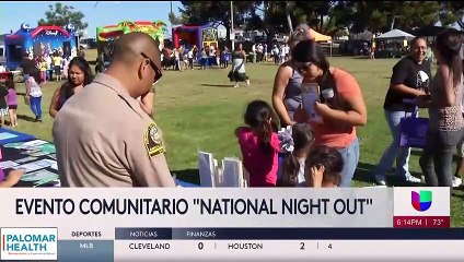 Download Video: Comunidades reforzan su relación con las autoridades durante National Night Out.