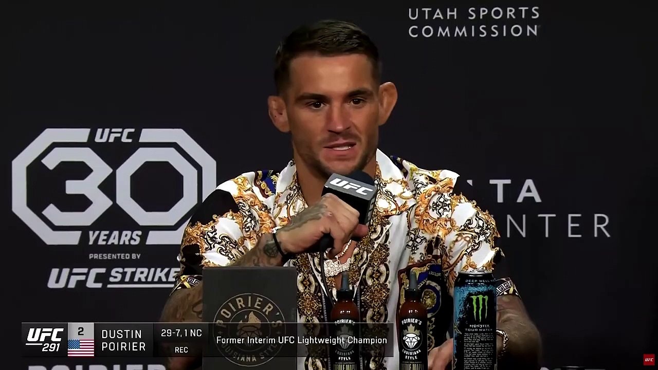 UFC 291 Press Conference ! Boring !