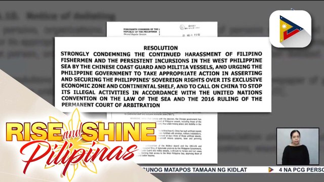 Resolusyon na layong kondenahin ang umano’y pangha-harass ng China sa WPS, pinagtibay ng mga senador