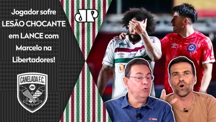 "EU NUNCA VI ISSO ANTES, cara!" Marcelo QUEBRA A PERNA de rival em LANCE ACIDENTAL pelo Fluminense!