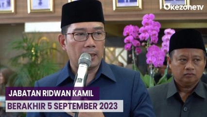 Tok! DPRD Jabar Tetapkan Jabatan Ridwan Kamil Berakhir 5 September 2023