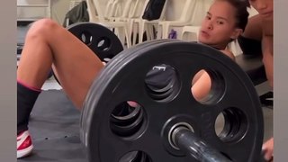 Sisi Rondina shows glimpse of workout routine