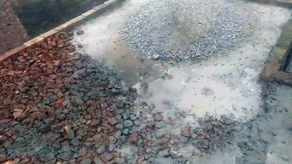 8 january construction work in very cold weather