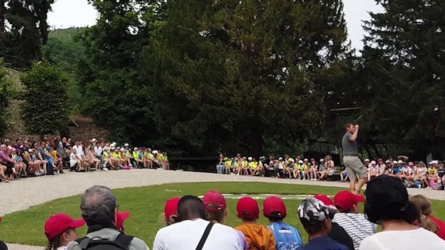 4/5 : les spectacles de rapaces de la Volerie des Aigles