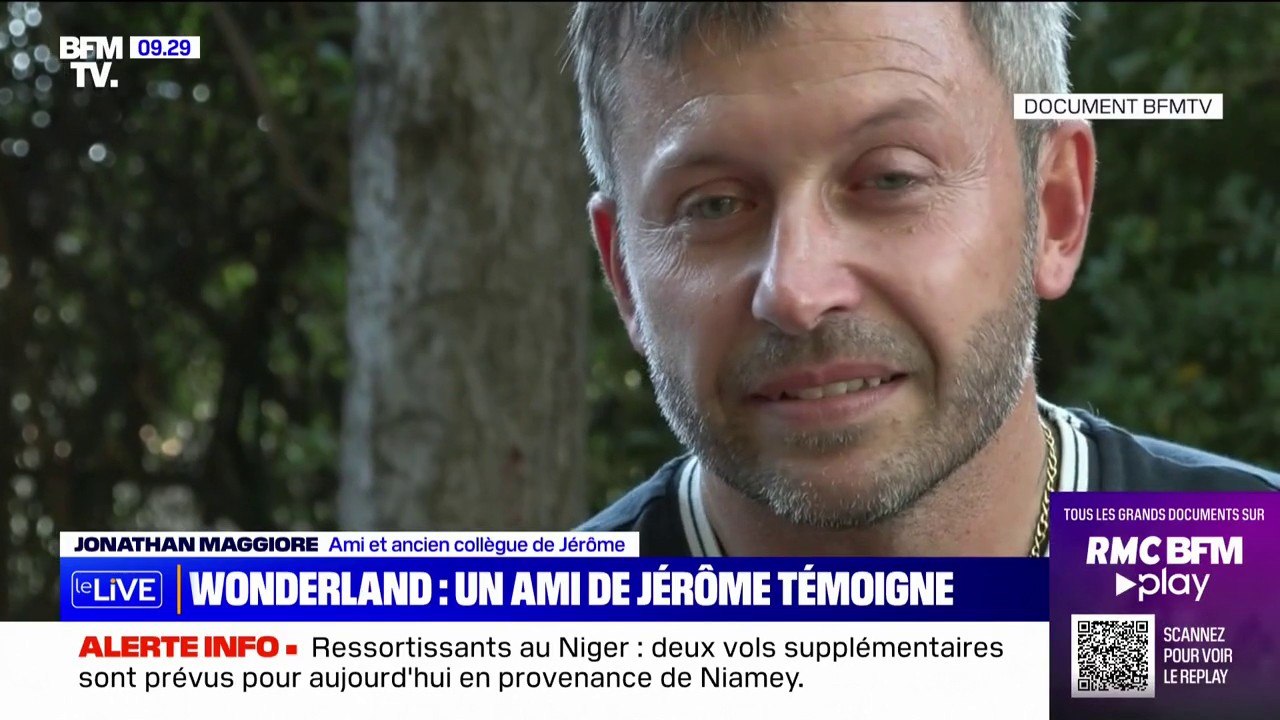 "C'est devenu un frère, on a tout vécu ensemble": un ami de Jérôme, mort au parc Wonderland, témoigne sur BFMTV