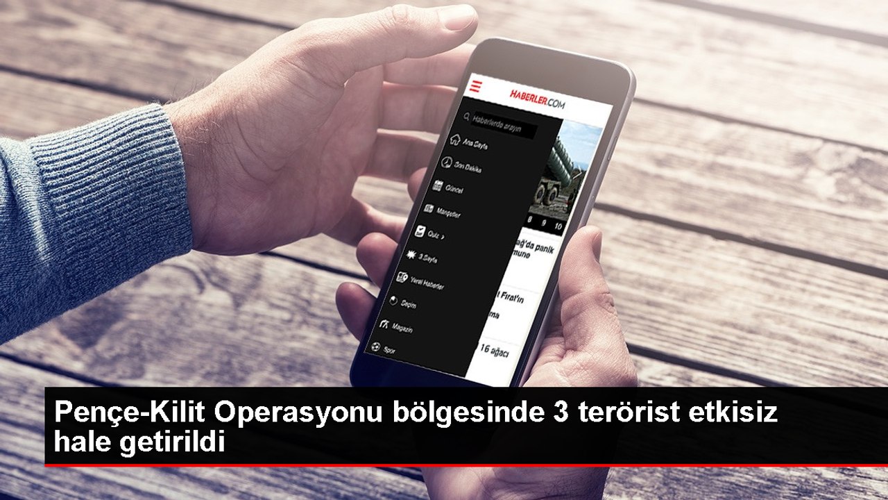 Irak'ın kuzeyindeki Pençe-Kilit Operasyonu bölgesinde 3 terörist etkisiz hale getirildi
