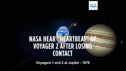 NASA reassured after detecting signal from Voyager 2 probe