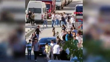 Sultangazi’de kavga eden iki grup ortalığı savaş alanına çevirdi