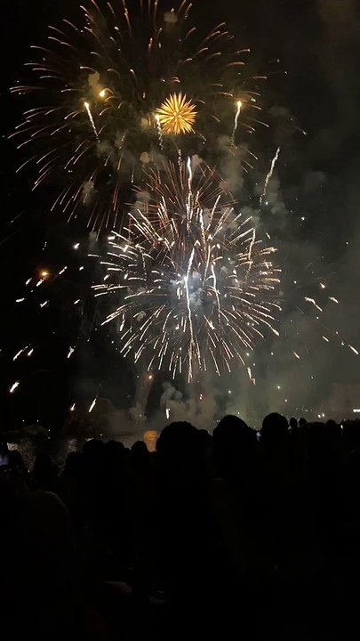 Fireworks Fail And Fall Into Audience