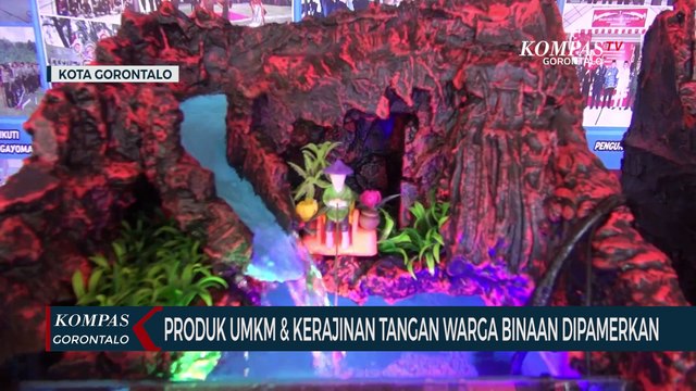 Kanwil Kemenkumham Gorontalo Pamerkan Produk UMKM & Kerajinan Tangan Warga Binaan