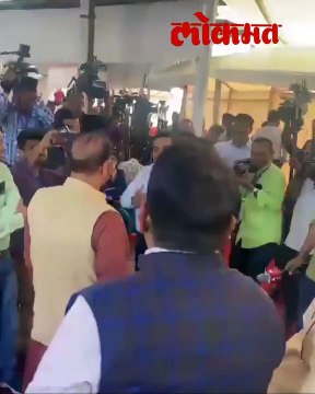 अबू आझमी नितेश राणे आमनेसामने एकमेकांना काय बोलले पाहा