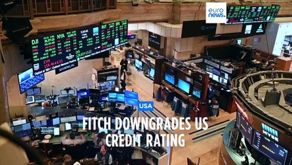 Fitch's move to downgrade US credit rating angers White House