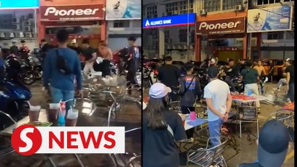 Gathering of two motorcycle club members in Ampang turns violent