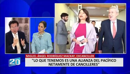 Rodríguez Mackay: “Lo que tenemos ahora es una Alianza del Pacífico de cancilleres”