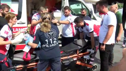 Bayrampaşa'da İş Merkezinde Çıkan Yangında Mahsur Kalan 9 Kişi Kurtarıldı