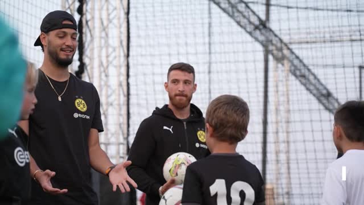 Dortmund-Spieler mit viel Fannähe bei USA-Tour