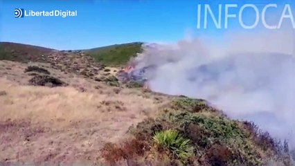 Un incendio en Cádiz obliga a un desalojo preventivo