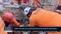 Debit Air Naik Lagi, Penyelamatan 8 Petambang Terhambat