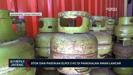 Stok dan Pasokan Elpiji 3 Kg di Pangkalan Aman Lancar