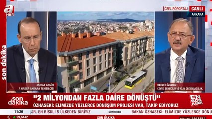 Mehmet Özhaseki'den İstanbul depremi açıklaması