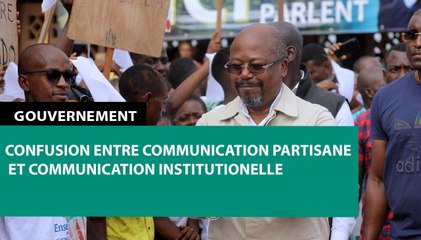 [#Reportage] Gouvernement : confusion entre communication partisane et communication institutionnelle