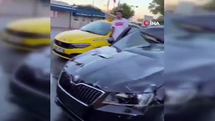 Otomobil Bisikletliye Çarptı ve Kaçtı