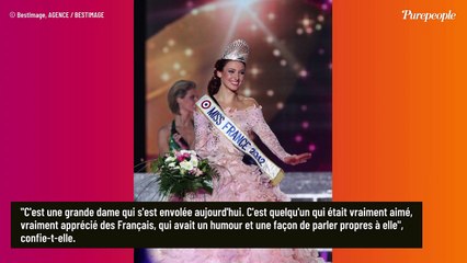 EXCLU Mort de Geneviève de Fontenay : Delphine Wespiser, "très triste", salue la mémoire d'une "grande dame"