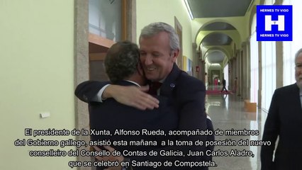 Rueda asiste a la toma de posesión del nuevo conselleiro del Consello de Contas de Galicia