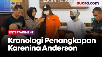 Kronologi Penangkapan Karenina Anderson Atas Kepemilikan Ganja