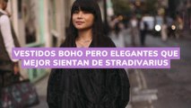 VESTIDOS BOHO PERO ELEGANTES QUE MEJOR SIENTAN DE STRADIVARIUS