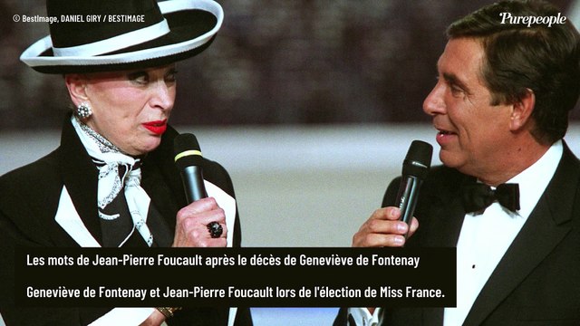 On se frittait... : Mort de Geneviève de Fontenay, Jean-Pierre Foucault revient sur leurs relations tendues