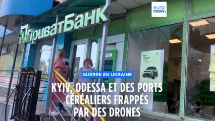 Guerre en Ukraine : des drones russes attaquent la région d'Odessa et Kyiv