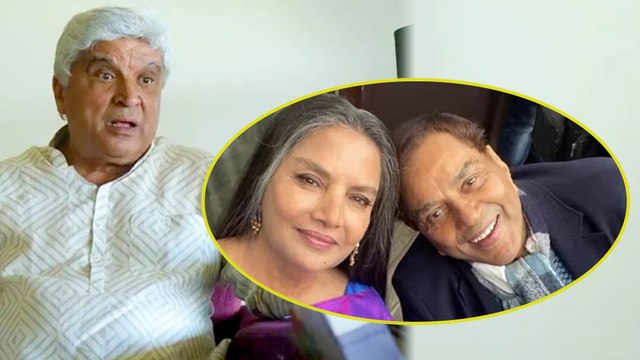 Shabana Azmi बोलीं धर्मेन्द्र को कौन किस नहीं करना चाहेगा, Javed Akhtar ने बोली यह बात?