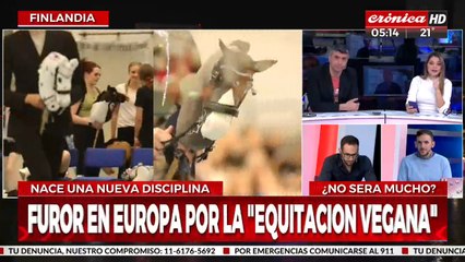 Equitación "vegana": el insólito deporte sin caballo que es furor en Europa