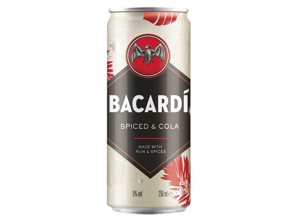 Falsche alkoholkennzeichnung: bacardi ruft spiced & cola zurück