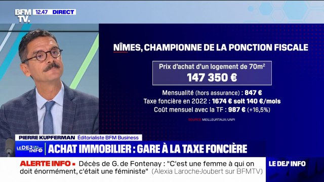 Immobilier: Nîmes, Saint-Étienne, ou encore Le Mans... Ces villes où la taxe foncière est la plus importante en France
