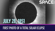 OTD In Space – July 28: First Photo Of A Total Solar Eclipse