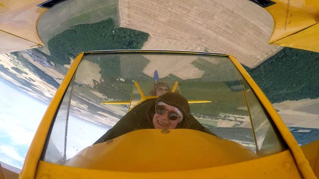 18-07-23 Vol à sensations en Boeing Stearman 2ème partie