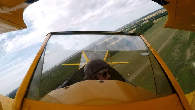 18-07-23 Vol à sensations en Boeing Stearman 3ème partie