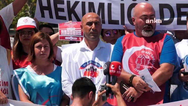 Sağlık çalışanlarının iş bırakma eylemi ikinci gününde: Tüm halkımızı yanımızda olmaya davet ediyoruz