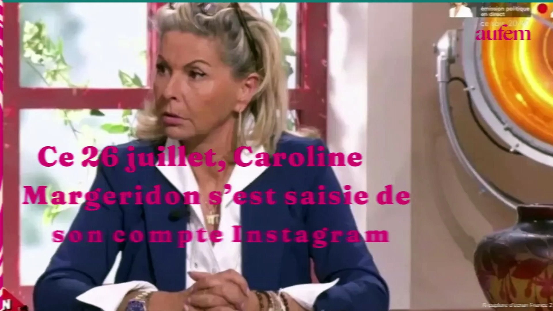 PHOTOS Caroline Margeridon déchaînée : gros bisou sur la bouche avec un  autre que son compagnon Pascal !