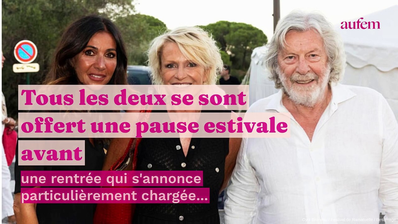 Sophie Davant en robe transparente, elle fait une apparition remarquée avec William Leymergie